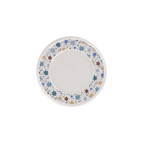 Тарелка круглая плоская D 27.6 см, с бортом , фарфор, Ease-Summer, Rak Porcelain