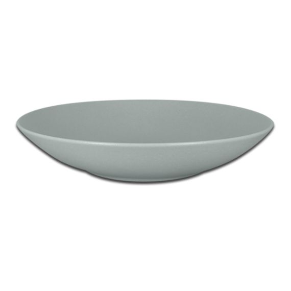 Тарелка "Coupe" круглая глубокая серая D 23 см, NeoFusion Mellow, Rak Porcelain