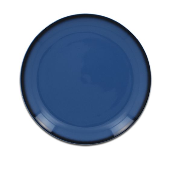 Тарелка круглая плоская синяя D 21 см, Lea, Rak Porcelain