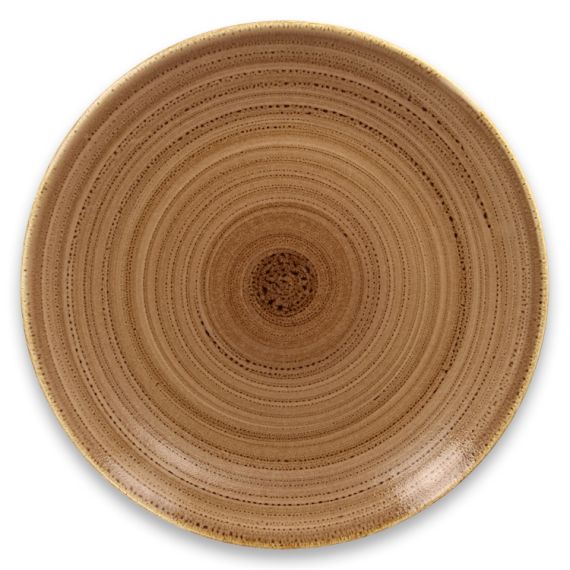 Тарелка "Coupe" круглая плоская D 29 см, Shell TWIRL, Rak Porcelain