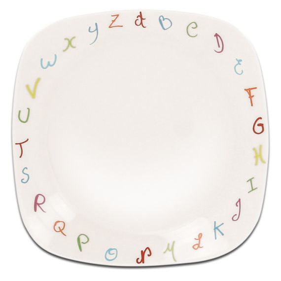Тарелка квадратная глубокая 15x15 см, Skola, Rak Porcelain
