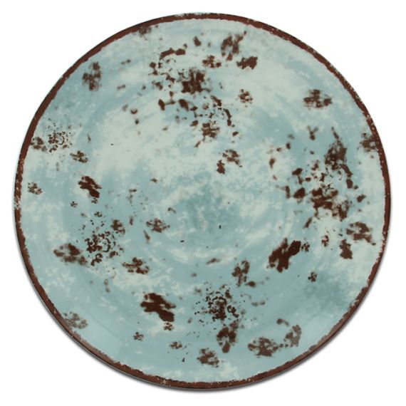 Тарелка круглая голубая D 27 см, Peppery, Rak Porcelain