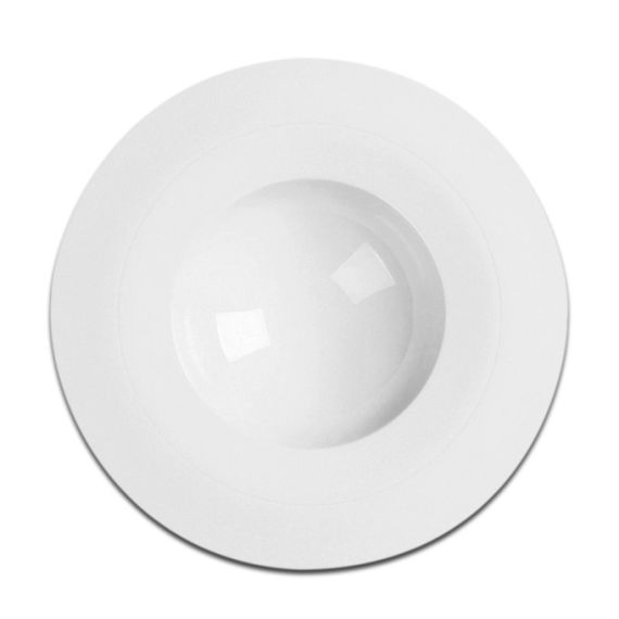 Тарелка круглая глубокая D 23 см, White Gold, Rak Porcelain