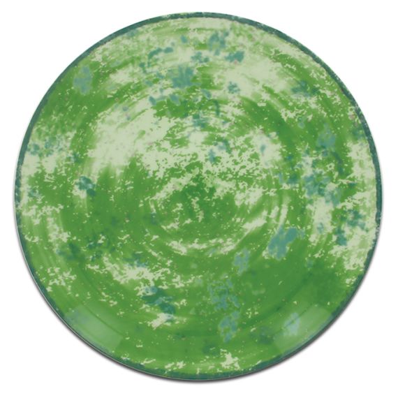 Тарелка круглая зеленая D 27 см, Peppery, Rak Porcelain