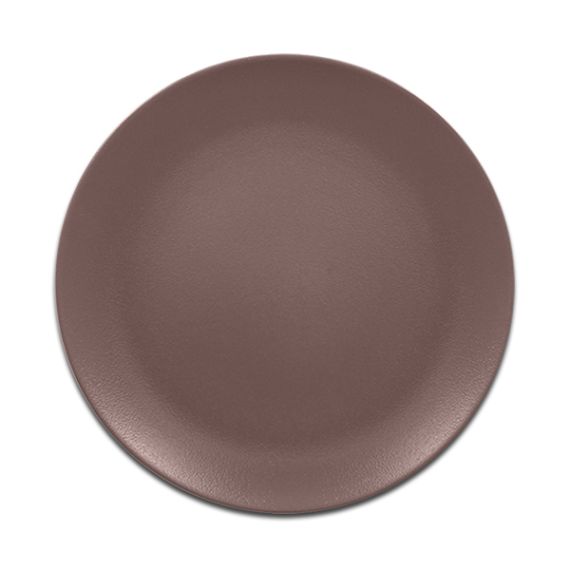 Тарелка круглая плоская коричневая D 15 см, NeoFusion Mellow, Rak Porcelain