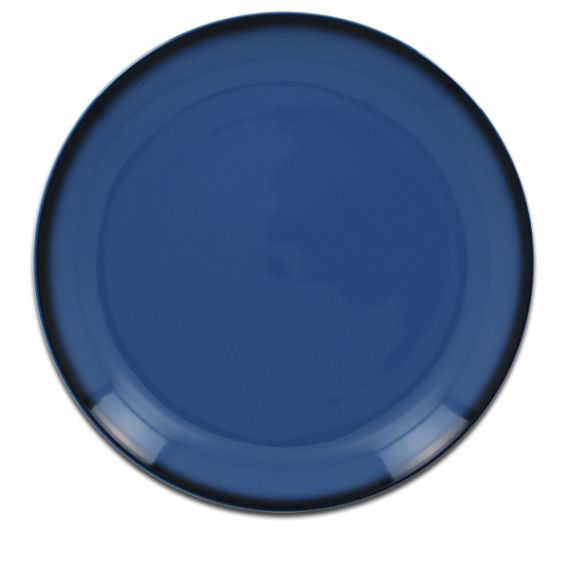 Тарелка круглая плоская синяя D 31 см, Lea, Rak Porcelain