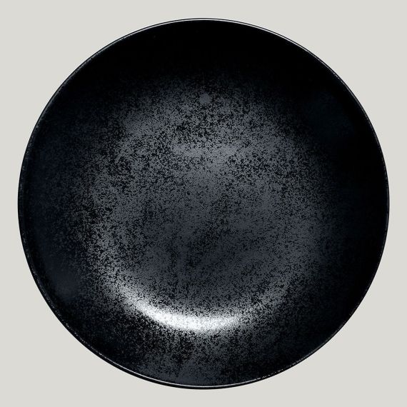 Тарелка "Coupe" круглая D 28 см, глубокая, фарфор, Karbon, Rak Porcelain