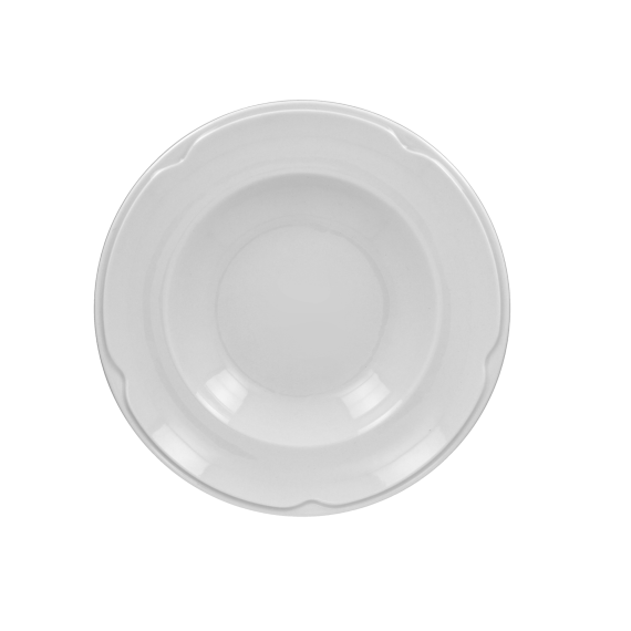 Тарелка круглая D 26 см, глубокая, фарфор, Anna, Rak Porcelain