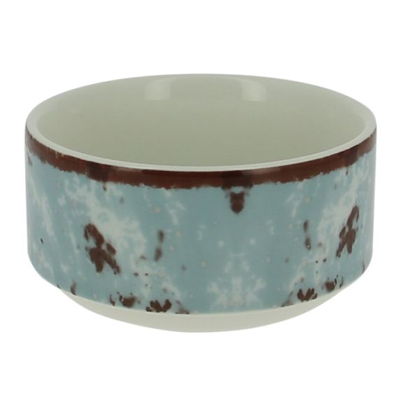 Пиала круглая штабелируемая голубая 300 мл, Peppery, Rak Porcelain