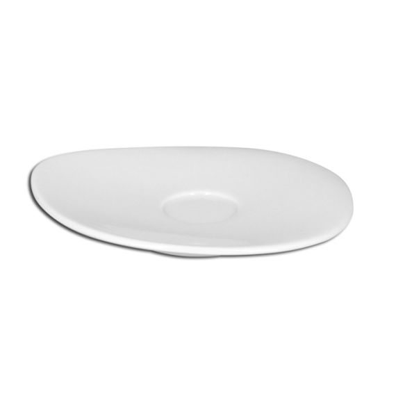 Блюдце овальное 15x12.5 см, для чашки NBCU09, фарфор, Nabur, Rak Porcelain
