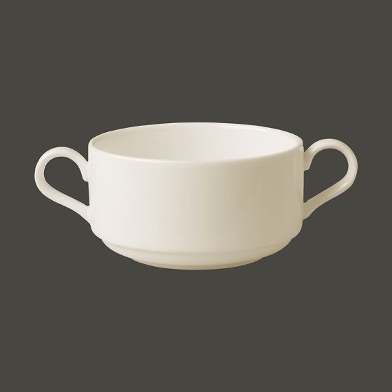 Бульонница круглая 180 мл, фарфор, Banquet, Rak Porcelain