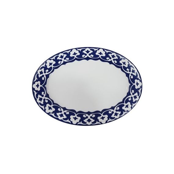 Блюдо овальное D 34 см, плоская, фарфор, AccessDEC, Rak Porcelain