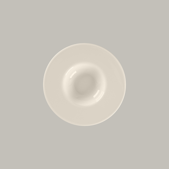 Тарелка глубокая Gourmet d 25 см h 4 см, 236 мл, костяной фарфор, Bravura, Rak Porcelain