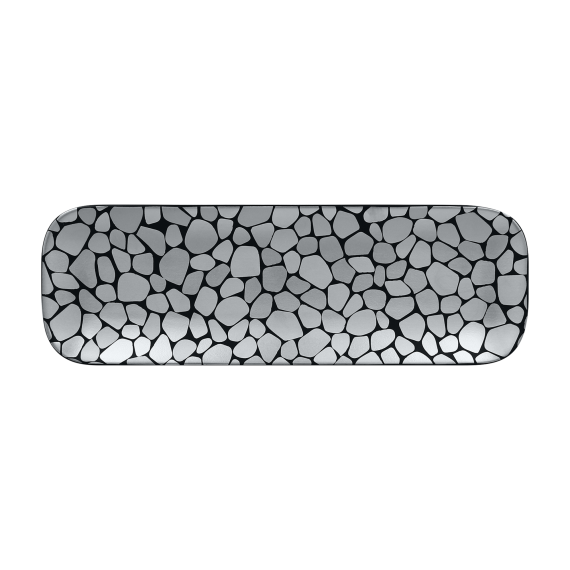 Тарелка прямоугольная 33x11 см, плоская, фарфор, Cobbles, Rak Porcelain