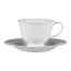 Чашка круглая на ножке Bravura 230 мл, d=10 см, h= 7.2 см, фарфор, RAK Porcelain, изображение 2